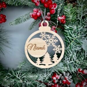 Personalised Christmas Decorations Niamh