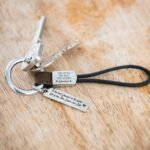 Personalised Men's Keyring